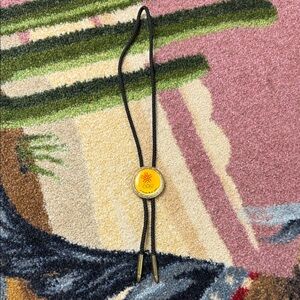 VINTAGE BOLO TIE COWBOY OLYMPIC WINTER GAMES